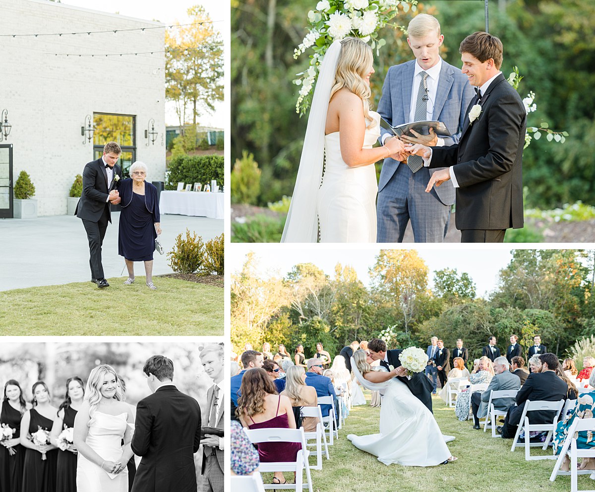 Wedding Ceremony The Maxwell Raleigh NC Wedding