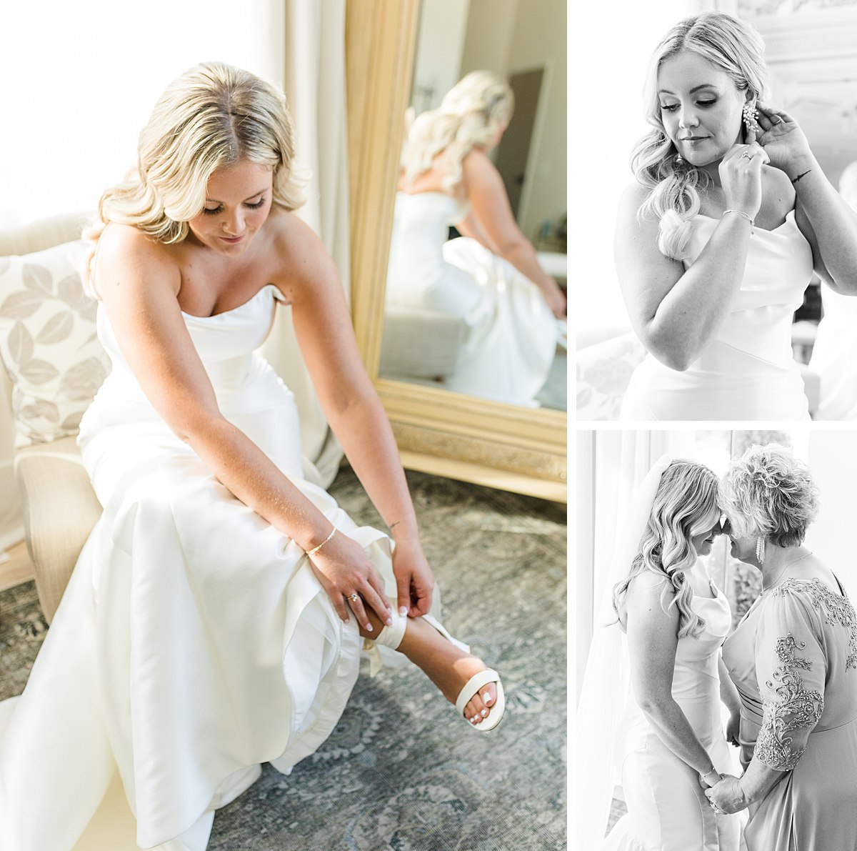 Bride Getting Ready Photos The Maxwell Raleigh NC Wedding