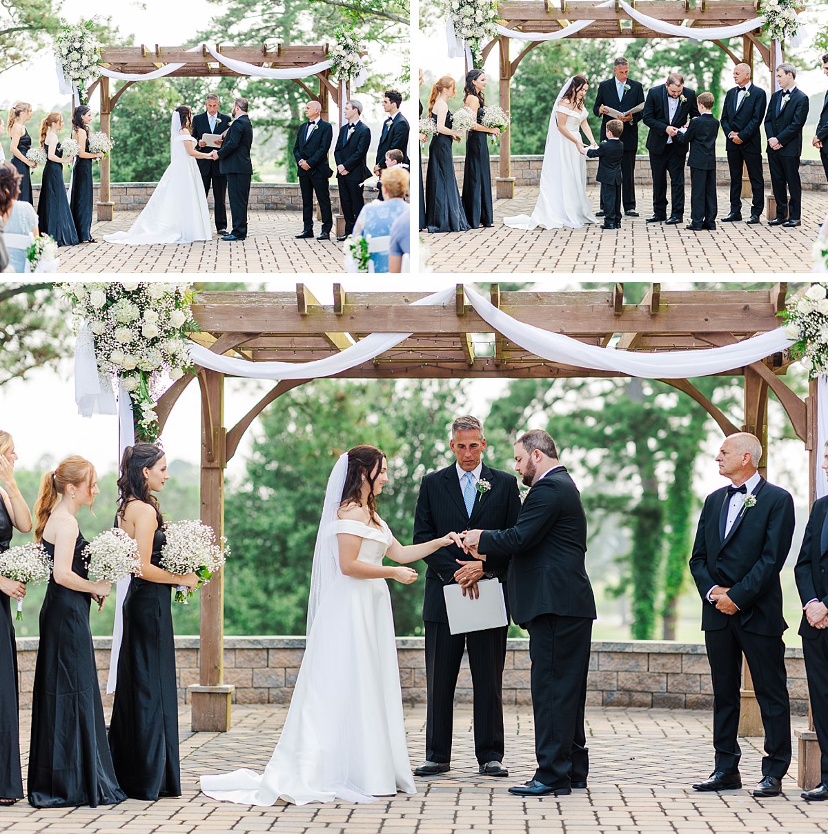 Lane Tree Golf Club wedding by Raleigh wedding photographer Kelsie Zeagler Photography