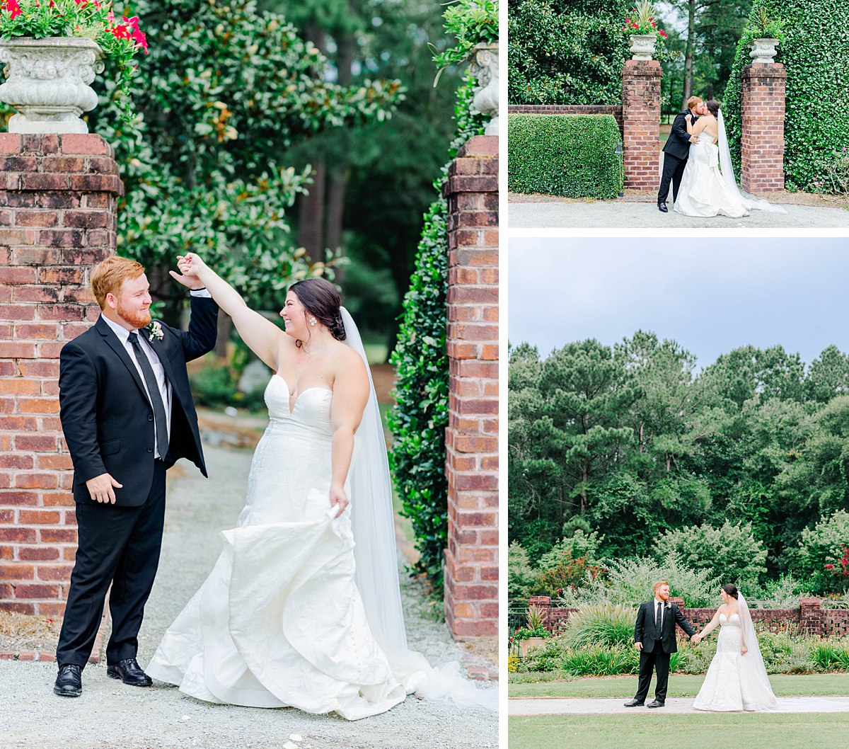 candid wedding photos of bride and groom by kelsie zeagler nc wedding photographer