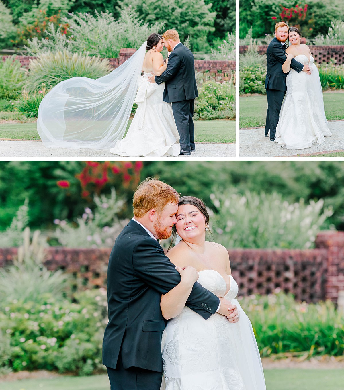 wedding photos of bride and groom by kelsie zeagler nc wedding photographer