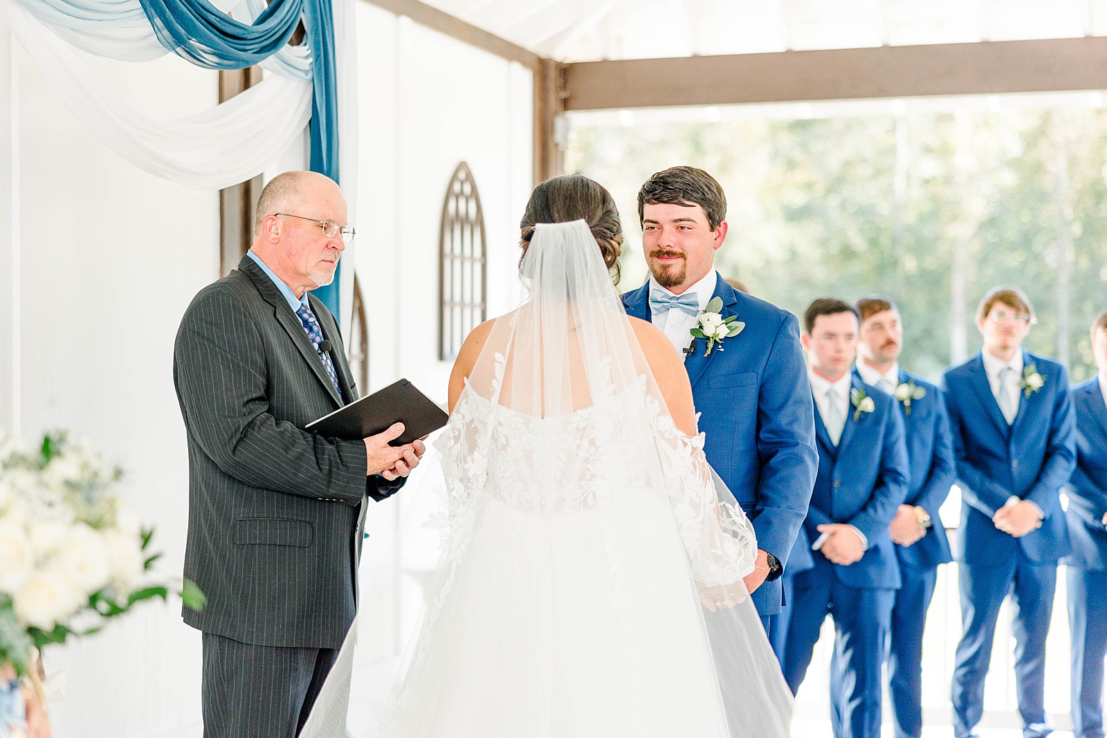 Wedding Ceremony photographed by Kelsie Zeagler. 