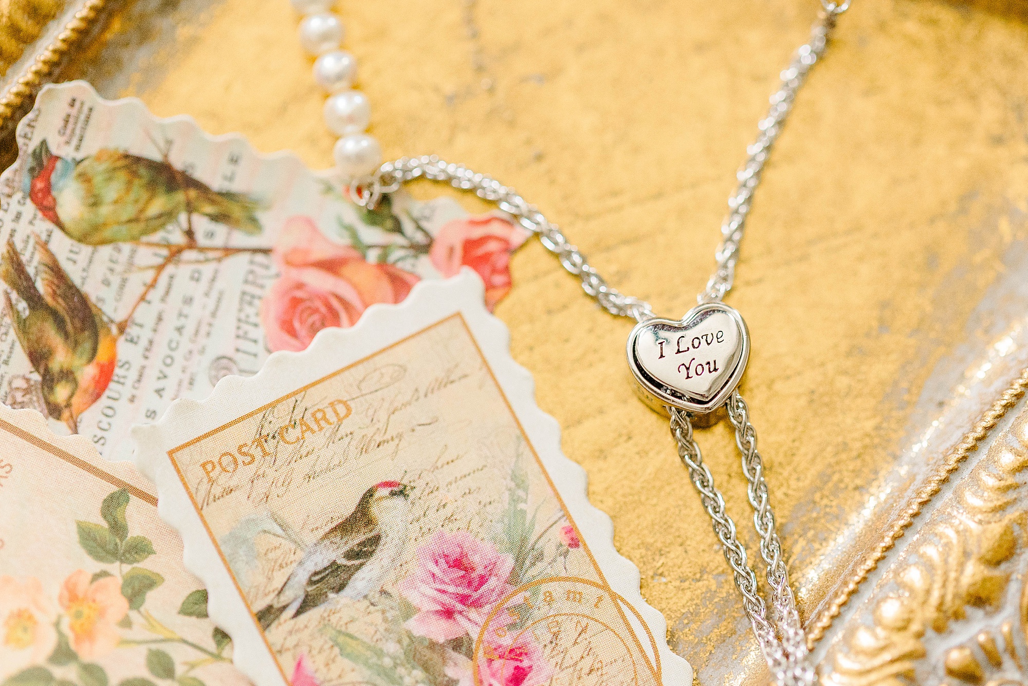 I love you necklace for wedding