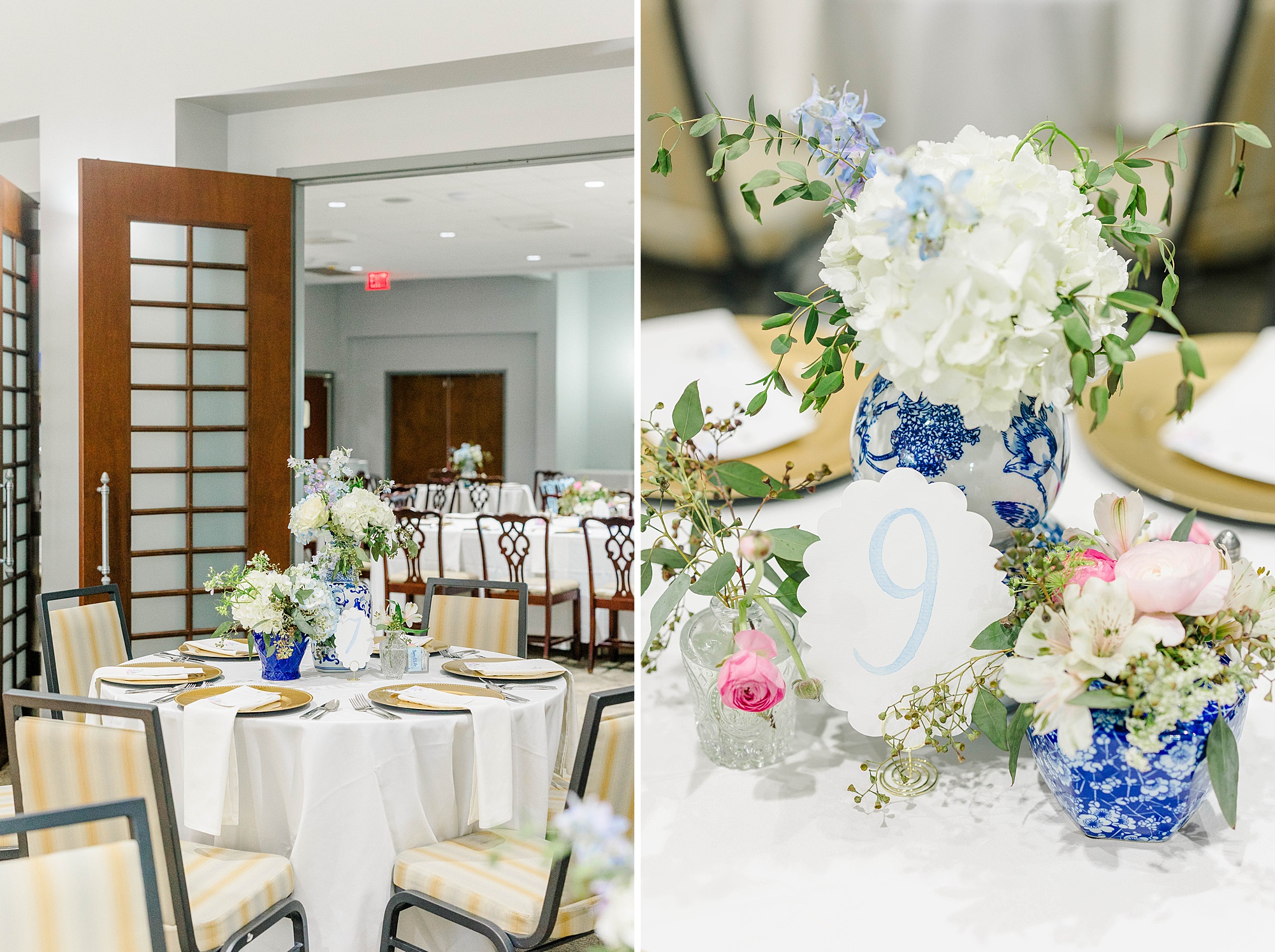 Weding at NC State Alumni building