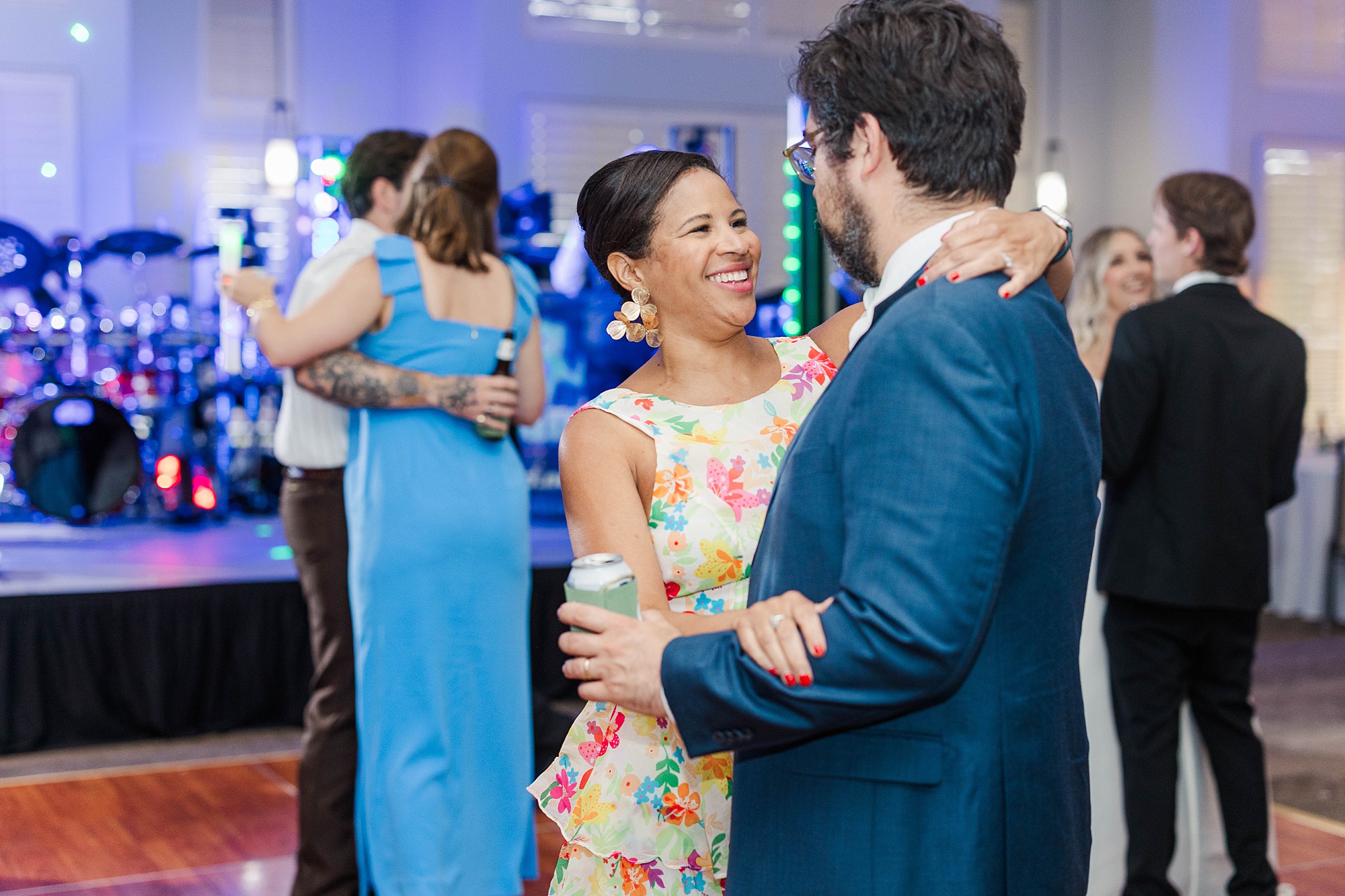 Wedding reception at NC State Alumni building